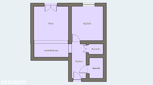 Komfortowe 2 pokoje z garderobą i balkonem francuskim | Praga-Południe