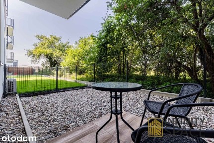 Studio z ogródkiem | Parking | Bemowo / Chrzanów