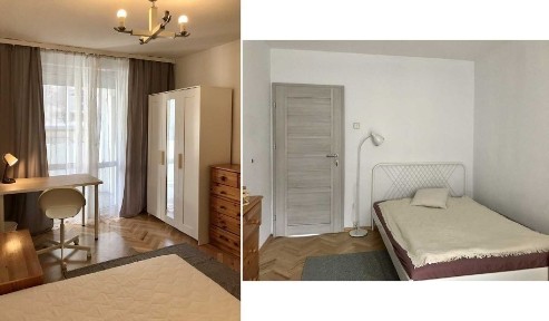 REZERWACJA - 3 niezależne pokoje | 67,7 m² | ul. Czysta | AGH/UJ | 1.09-30.06