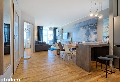 Długi termin - Apartament 47 m² w Jastrzębiej Górze | Fregata | Hala