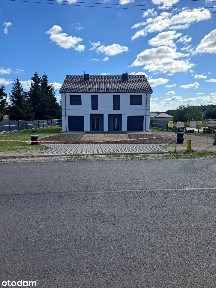 Segment nowego domu w zabudowie bliżniaczej z garażem /123m2