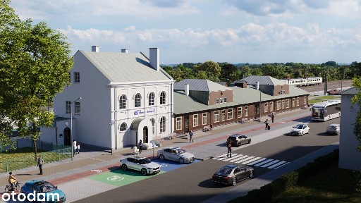 Dęblin Dworzec PKP- do wynajęcia lokal o powierzchni 52,64 m2 na IIp