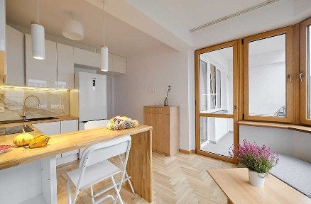 kompaktowe 2 pokoje na Starym Wilanowie, 42 m2, z widokiem na patio