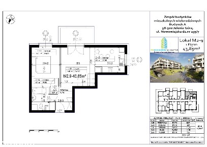 Nowe apartamenty w Jeleniej Górze ul. Nowowiejska