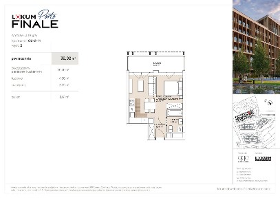1-pokojowe mieszkanie 32m2 + balkon Bez Prowizji