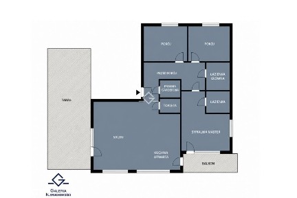penthouse Szafarnia taras widok na Motławę