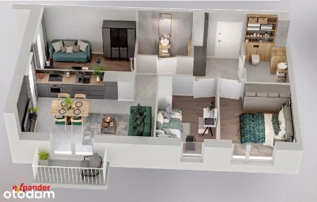 Promocja|4pokoje+balkon|64,9m2| Rokitki k.Tczewa | Pomorskie