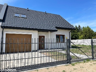 Nowoczesny dom w zabudowie bliźniaczej | 130 m² | wysoki standard