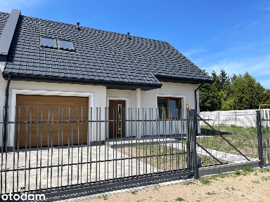 Nowoczesny dom w zabudowie bliźniaczej | 130 m² | wysoki standard
