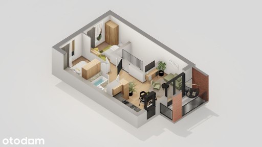 Funkcjonalne 3 pokoje | 53,96 m²