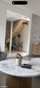Nowoczesny segment z ogrodem i garażem, 116 m²