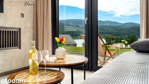 Apartament z widokiem na panoramę Karkonoszy