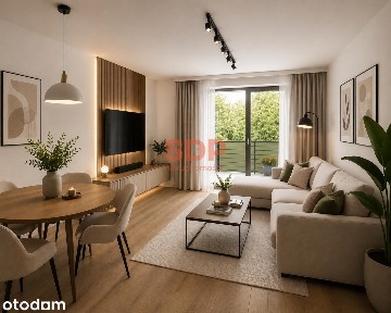 Nowe 2 pokoje | 42,2 m2 | Krzyki | Balkon