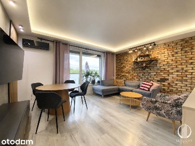 3 pokoje 72,5 m², Mokotów, klimatyzacja, 2 balkony