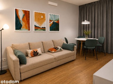 Szwedzka 4, 2 pokoje 43m² + 2 balkony