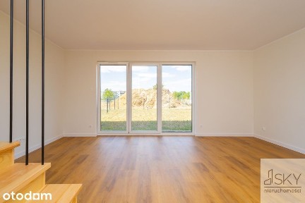 Sadków, nowy dom szeregowy 84,82 m² + ogród 367 m²