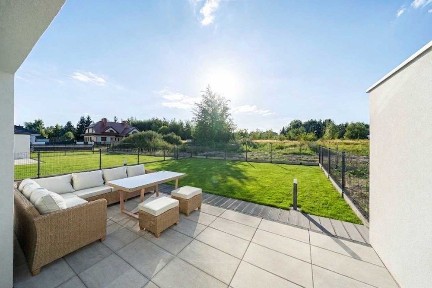 140m2, nowy dom, umeblowany i wyposażony Sady, gmina Tarnowo Podgórne