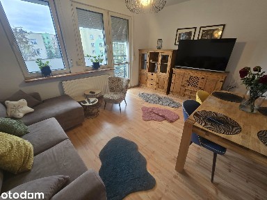 Wynajmę 2 pok ul. Odrodzenia Lubin - Balkon