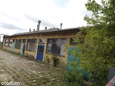 Łuków. Budynek warsztatowo- biurowy o pow. 531 m2