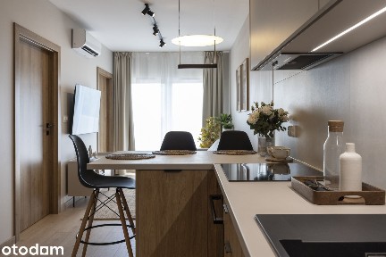 2 pok. nowe, wysoki standard, bezpośrednio, 42m2, balkon.