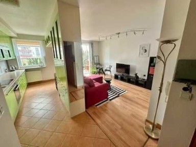 Dużo zieleni, dużo światła, duży taras - 51 m² z tarasem przy Rondzie Wiatraczna | nowoczesny budynek |