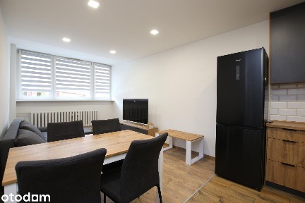 Dwa pokoje, po remoncie, z meblami.