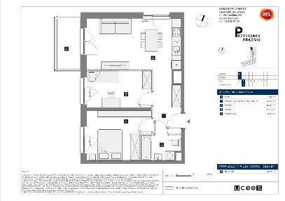 3-pokojowe mieszkanie 53m2 + balkon Bez Prowizji