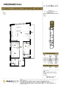 3-pokojowe mieszkanie 80m2 + balkon Bezpośrednio