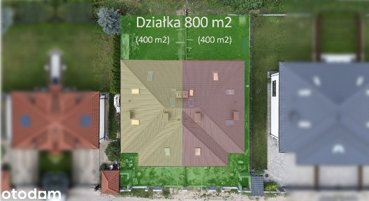 Dom jednorodzinny, dwulokalowy, pow. całk. 240 m2 Białołęka