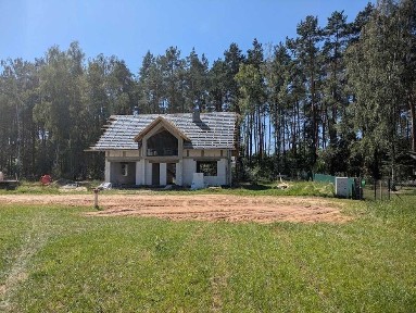 Dom jednorodzinny wolno stojący nad Bugiem