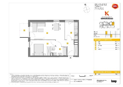 2-pokojowe mieszkanie 44m2 + balkon Bezpośrednio