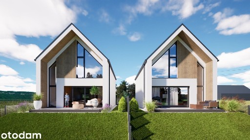 Dom wolnostojący - Duża widokowa działka 1000 m² - Niedźwiedź Słomniki
