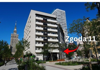 Jasne biuro / studio 38 m² (2 pokoje) | Warszawa Centrum, ul. Zgoda 11 | Elastyczna umowa | Od zaraz