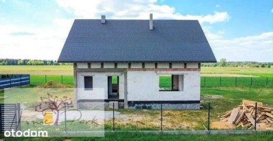 Dom w stanie surowym 132m2 | działka 1280m2