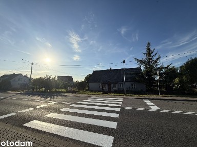Dom z zabudowaniami gospodarczymi na działce 1556 m² - Jegłownik