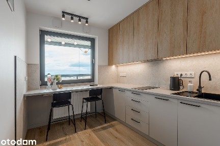 Designerskie mieszkanie z mega loggią i klimatyzacją PREMIUM 36m² nowe