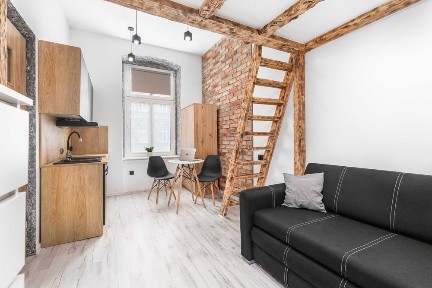 Nowoczesne studio w stylu loft w centrum Szczecina! Antresola!