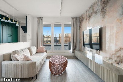 Luksusowy apartament 69m2 Taras z widokiem na rzekę 45m2