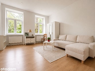 Przestronna kawalerka 36 m² | widok na park | centrum | bez prowizji