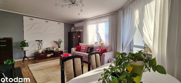 Dwupoziomowe premium 117 m² BEZ SKOSÓW- widok na zieleń i staw