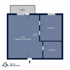Gdańsk Śródmieście | Scala | 2 pokoje | Balkon