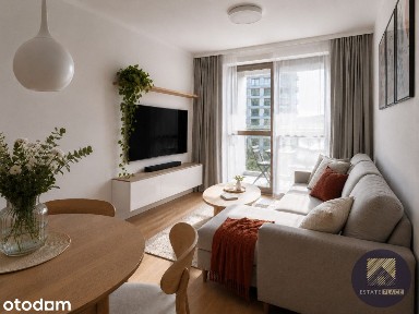 Nowe 2-pok. 30 m² z klimatyzacją -metro 5min