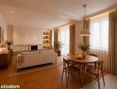 Powiśle | 2 balkony | 101 m² | 2 KW | możliwość wydzielenia 2 mieszkań
