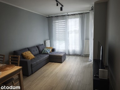 Wynajmę 2-pokojowe mieszkanie 43 m² z balkonem + miejsce parkingowe