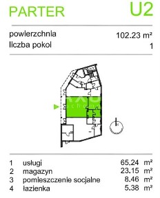 Nowy lokal handlowy / usługowy - Apartamentowiec