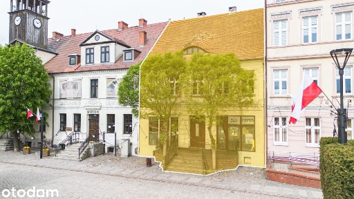 Białogard - kamienica przy Placu Wolności.