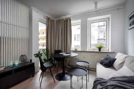Nowoczesne mieszkanie dwupokojowe z balkonem, Jeżyce, Ataner.
