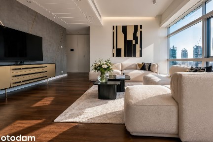 Złota 44 | Luksusowy apartament 120 m² | Widok na Warszawę