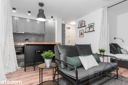 Nowoczesna kawalerka 27m2 - Ochota - Loftowy styl