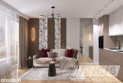 Nowe 2 pokoje | balkon | klima | siłownia + sauna